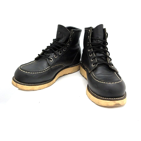レッドウィング Redwing ブーツ ショート レザー レースアップ 黒 ブラック 8179 Mr D レディース 081 ベクトルパーク レッドウィング Redwing ブーツ ショート レザー レースアップ 黒 ブラック 8179 Mr D レディース 081 ベクトルパーク
