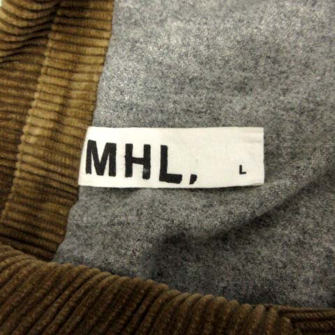 マーガレットハウエル MHL. テーラードジャケット コーデュロイ L 茶 