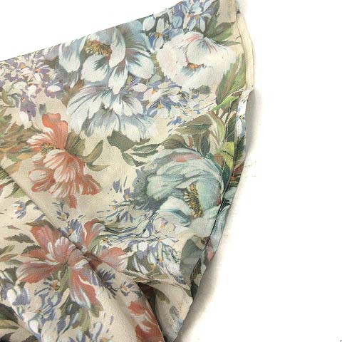 クラネ Clane ワンピース 半袖 ロング 花柄 2 アイボリー Kh レディース 081 ベクトルパーク