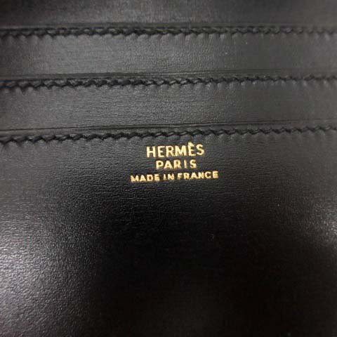Hermès 二つ折り財布 黒 レザー エルメス/2つ折り財布/MC2タレス/黒の買取実績【ブランディア】