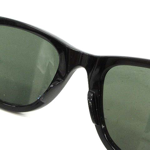 美品/✨レイバン ウェイファーラー メガネ サングラス 50ロ22 ブラック レイバン RAY BAN サングラス WAYFARER ウェイファーラー 50□22 黒