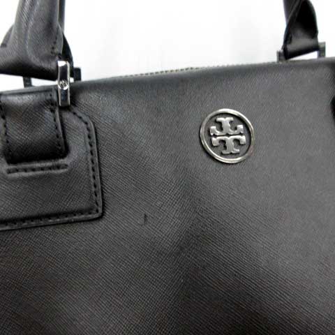 美品⭐︎ TORY BURCH トリーバーチ ハンドバッグ 黒 ブラック トリーバーチ TORY BURCH ハンドバッグ 黒 ブラック レザー