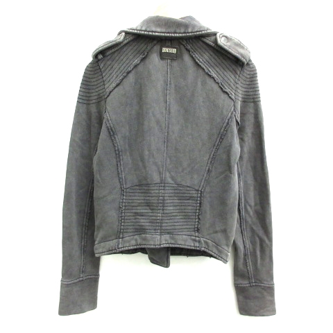ディーゼル DIESEL ジャケット ライダース ショート S グレー ディーゼル DIESEL ジャケット ライダース ショート S グレー