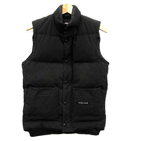 カナダ製】CANADA GOOSE ダウンベスト メンズXS 黒 ユニセックス