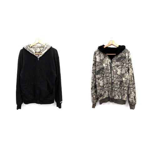 ナイトレイド NITRAID ジャケット パーカー スウェット リバーシブル  