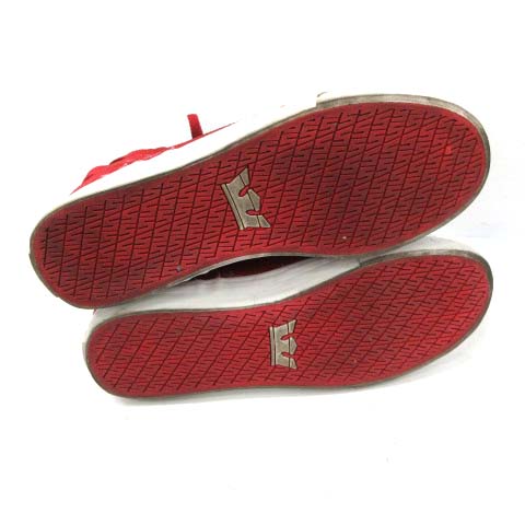 SUPRA レザーハイカット レッド SUPRA ハイカットシューズ レッド 27.5センチ - メルカリ