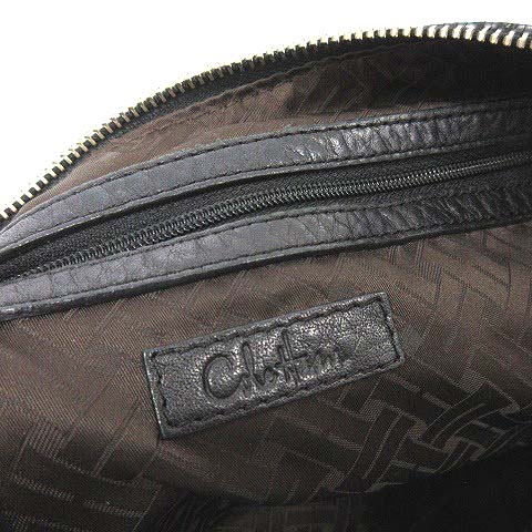 美品　コールハーン ショルダーバッグ　黒 レザー　ヌバッグ　保存袋 レディース 美品 コールハーン ショルダーバッグ 黒 レザー ヌバッグ 保存袋