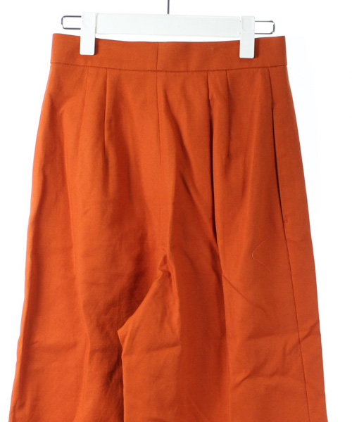 エンフォルド ENFOLD 16AW パンツ ワイド ウール 36 グレー /kf0409 レディース エンフォルド ENFOLD 16AW パンツ ワイド ジップフライ ラップ風 38 黒