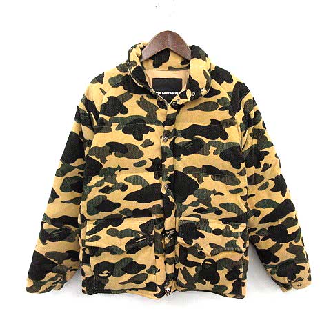 アベイシングエイプ A BATHING APE PEEL SLOWLY AND SEE ダウン 