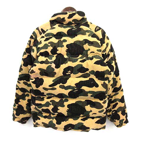 アベイシングエイプ A BATHING APE PEEL SLOWLY AND SEE ダウン 