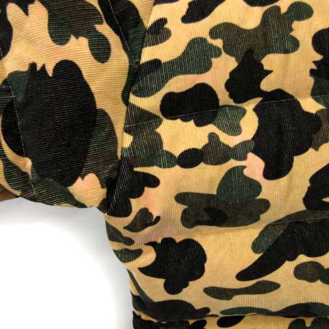 アベイシングエイプ A BATHING APE PEEL SLOWLY AND SEE ダウン 