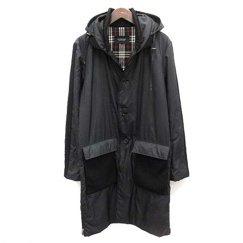 バーバリーブラックレーベル BURBERRY BLACK LABEL ロングコート 