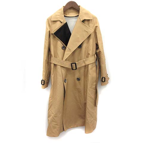 ザ リラクス THE RERACS 15AW トレンチコート ロング 38 ベージュ /MF9  