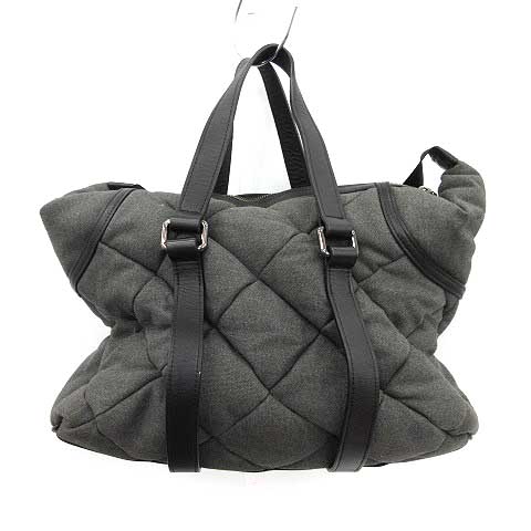 ケンジイケダ KENJIIKEDA ハンドバッグ ショルダー キルティング 2WAY 
