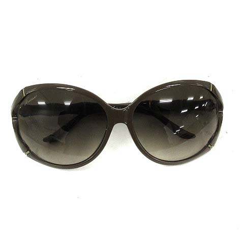 中古】 グッチ GUCCI サングラス ブラウン ユニセックス【BIM