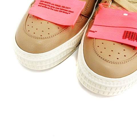 オフホワイト OFF WHITE スニーカー ハイカット カップソール CUP SOLE 