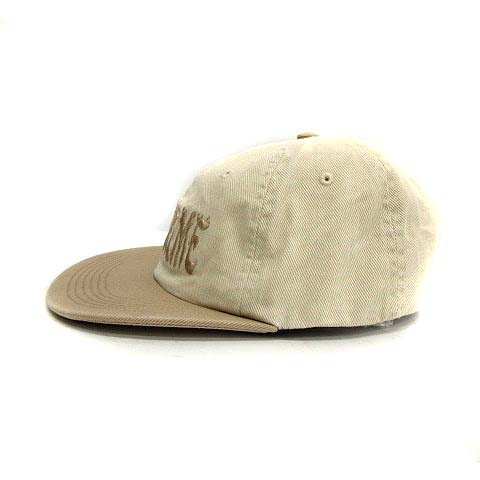 シュプリーム SUPREME 帽子 キャップ フラット ベージュ /NT16 メンズ