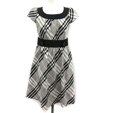 バーバリーブルーレーベル ワンピース タータンチェック