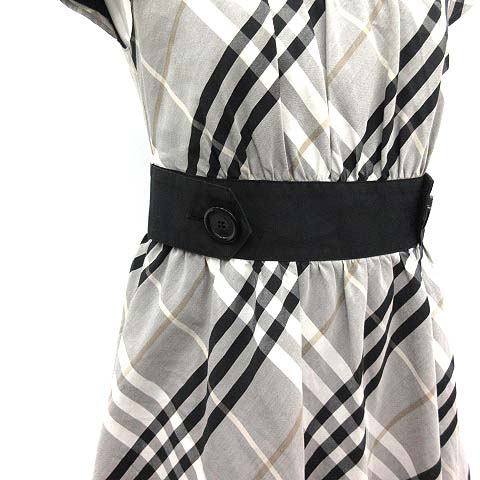 バーバリーブルーレーベル ワンピース タータンチェック