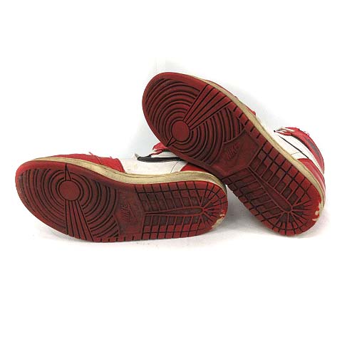 Jordan バスケットボールシューズ 赤/白 ハイカット NIKE 未使用 ナイキ Air Jordan 1 High OG Lost ＆ Found