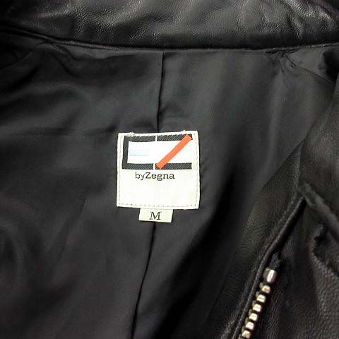 イージーバイゼニア EZ by Zegna ライダース ジャケット シングル