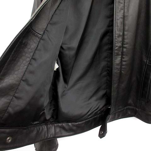 イージーバイゼニア EZ by Zegna ライダース ジャケット シングル 