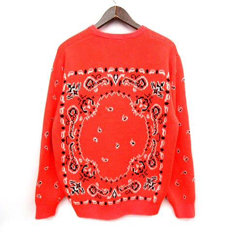 シュプリーム SUPREME 18SS ニット BANDANA SWEATER バンダナ セーター 