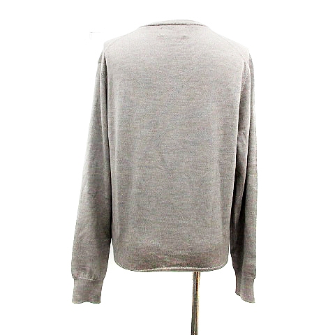 メゾンキツネ MAISON KITSUNE ニット セーター Vネック 長袖 ウール S 