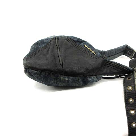 DIESEL ボディバッグ ディーゼル DIESEL ボディバッグ ショルダー デニム レザー