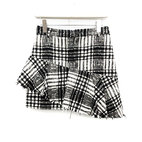 アリスオリビア alice + olivia スカート ミニ 台形 アシンメトリー  