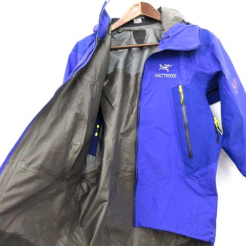 アークテリクス Arc Teryx アルファ ハイブリッドジャケット Alpha Sl Hybrid マウンテンパーカー フード Gore Tex S 紫 G メンズ 081 ベクトルパーク