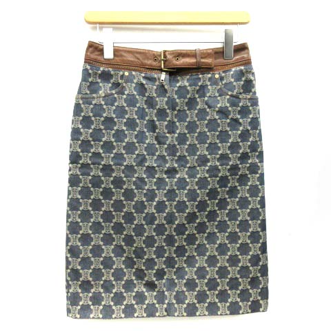 セリーヌ CELINE スーツ セットアップ 上下 マカダム柄 デニム  