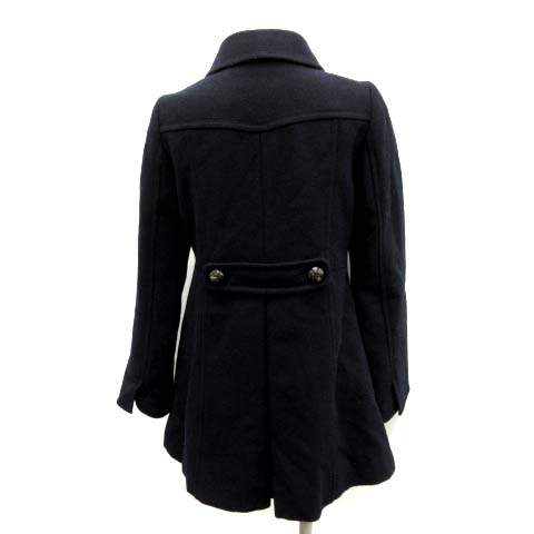 バーバリーブルーレーベル BURBERRY BLUE LABEL ウールコート ダブル 