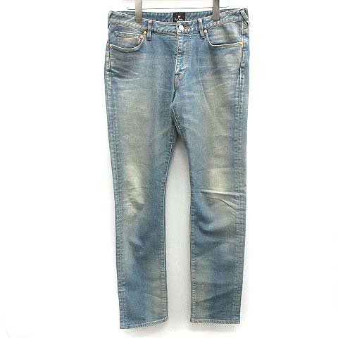 ポールスミス Paul Smith Ps デニムパンツ ジーンズ ウォッシュ加工 M 水色 Mf32 メンズ 081 ベクトルパーク