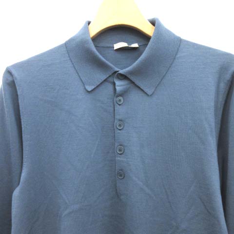 BOTTEGA VENETA 水色ポロシャツボッテガ44