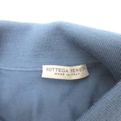 BOTTEGA VENETA 水色ポロシャツボッテガ44