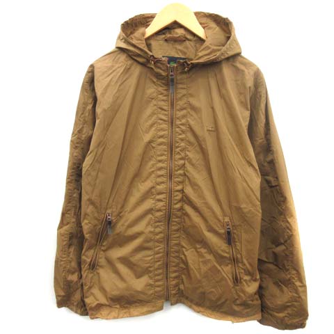 ラコステ LACOSTE ジャケット マウンテンパーカー ナイロン 52/5 茶 