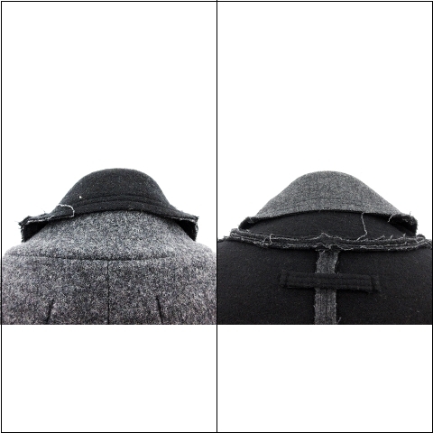 ズッカ zucca 18AW ジャケット ジップアップ レイヤード リバーシブル