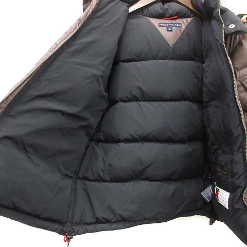 トミーヒルフィガー TOMMY HILFIGER ダウンジャケット 茶 トミーヒルフィガー TOMMY HILFIGER ダウンジャケット 茶
