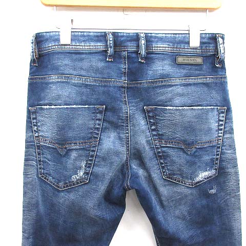ディーゼル DIESEL KROOLEY CB-NE ジョグデニム ダメージ加工 28
