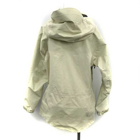 アークテリクス Arc Teryx ジャケット マウンテンパーカー ゴアテックス Gore Tex ナイロン M アイボリー Ym レディース 081 ベクトルパーク