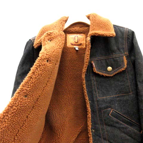 マークジェイコブス MARC JACOBS デニムジャケットGジャン 裏ボア S/P 