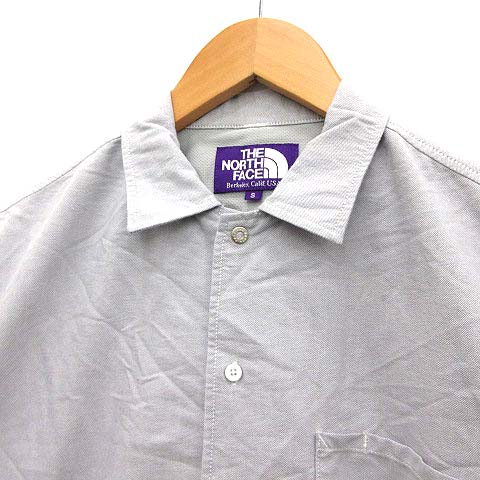 THE NORTH FACE PURPLE LABELグレー 長袖シャツ THE NORTH FACE PURPLE LABEL Field Long Sleeve Tee Mix Gray