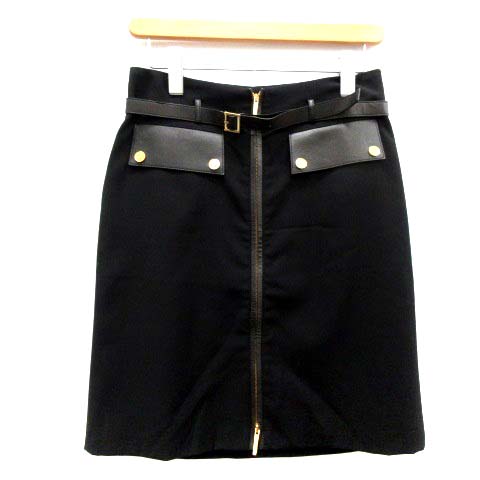 GUCCIグッチ膝丈スカート黒40