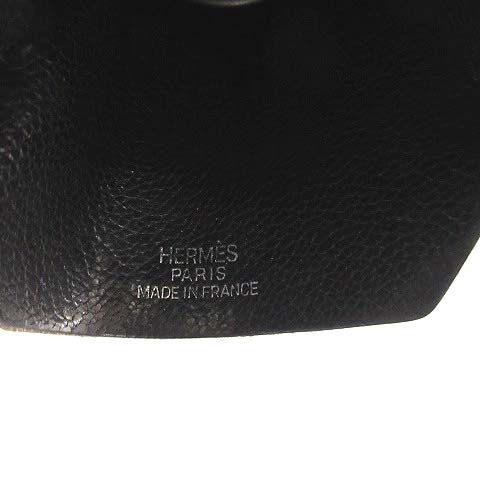エルメス HERMES クロシェット キーチャーム ネックレス レザー
