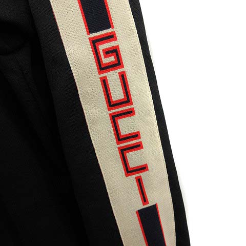 グッチ GUCCI セットアップ 上下 テクニカル ジャージ パンツ L 黒 