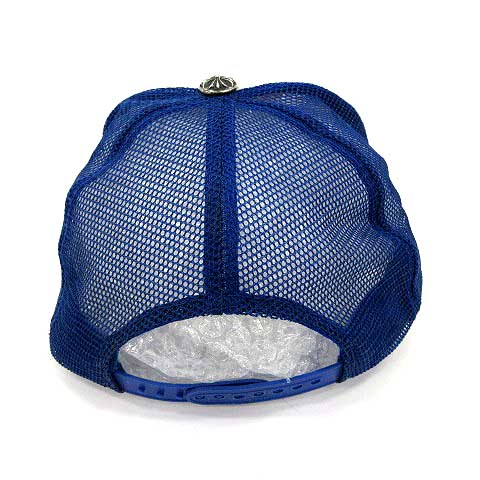 クロムハーツ Chrome Hearts 帽子 トラッカー キャップ Fuck 4 青 白 Ym Krb メンズ 081 ベクトルパーク