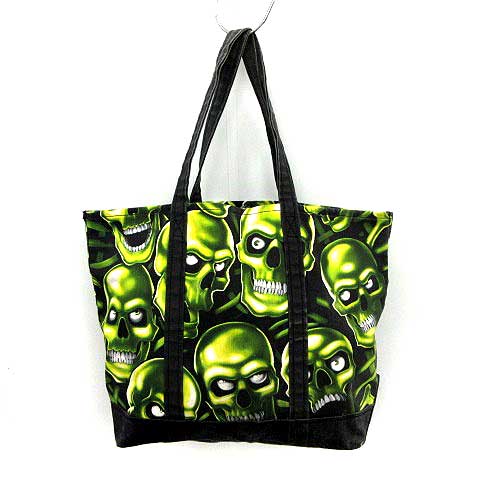 シュプリーム SUPREME 18SS トートバッグ スカル パイル デニム Skull 