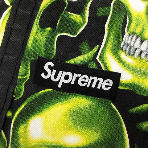 シュプリーム SUPREME 18SS トートバッグ スカル パイル デニム Skull
