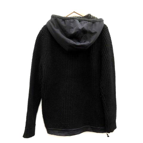 ディーゼル DIESEL TRICOT&CO ニットジャケット ジップアップ フード L 